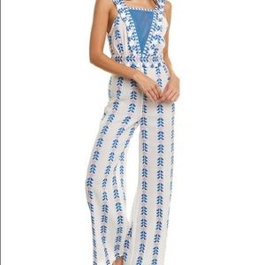 Beachy embroidered Jumpsuit XS